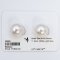 Approx. 11.0 mm, White South Sea Pearl, Pair Pearls