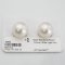 Approx. 12.0 mm, White South Sea Pearl, Pair Pearl