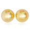 (GIA) 12.40 x 12.18 mm and 12.52 x 12.24 mm, Gold South Sea Pearl, Pair Pearl
