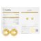 (GIA) 12.40 x 12.18 mm and 12.52 x 12.24 mm, Gold South Sea Pearl, Pair Pearl