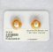 11.26-11.28 mm, Gold South Sea Pearl, Pair Loose Pearls