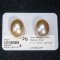 Approx. 10.0-11.0 mm, Gold South Sea Pearl, Pair Loose Pearls