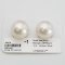 Approx. 14.0-15.0 mm, White South Sea Pearl, Pair Loose Pearls