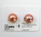 Approx. 11.0 mm, Edison Pearl, Pair Pearl