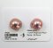 Approx. 11.0 mm, Edison Pearl, Pair Pearl