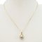 10.83 mm, Tahitian Pearl, Solitaire Pearl Peandant with Cable Chain