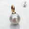 Approx. 13.84 x 14.02 mm, South Sea Pearl, Pendant