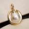 Approx. 26.0 mm, Blister Mabe, South Sea Pearl, Pearl Pendant