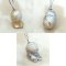 Approx. 12.0-14.0 mm, Freshwater and South Sea Pearl, "Pisces" Zodiac Pearl Collection Pendant with Chain