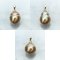 Approx. 13.0 mm, Gold South Sea Pearl, Pearl Drop Pendant, Pleated Cup with Bail