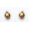 Approx. 12.0 mm, Chogun Drop Lot, Gold South Sea Pearl, Diamond Pearl Pendant