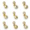 Approx. 9.0 - 10.0 mm, Gold South Sea Pearl, Dangle Pearl Bangle Charm