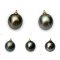 Approx. 12.0 mm, Tahitian Pearl, Pearl Drop