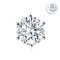 (IGI) 3.73 ct, Laboratory Grown Diamond (Round Brilliant, CVD, 3.73 ct, E, VS1), Six Prongs Solitaire Diamond Pendant