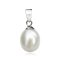 Approx. 7.0 - 8.0 mm, Freshwater Pearl, Solitaire Pearl Peandant