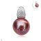 Approx. 10.0 mm, Edison Pearl, Solitaire Pearl Pendant