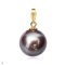Approx. 10.0 mm, Edison Pearl, Solitaire Pearl Pendant