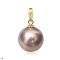 Approx. 10.0 mm, Edison Pearl, Solitaire Pearl Pendant