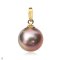 Approx. 10.0 mm, Edison Pearl, Solitaire Pearl Pendant