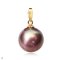 Approx. 10.0 mm, Edison Pearl, Solitaire Pearl Pendant