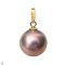 Approx. 10.0 mm, Edison Pearl, Solitaire Pearl Pendant