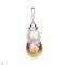 Approx. 13.0 - 15.0 mm, Peanut Pearl, Solitaire Pearl, Hat Pendant