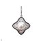 Approx. 8.0 mm, Freshwater Pearl, Star CZ Paved, Solitaire Pearl, Hinge Clasp Pendant