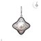 Approx. 8.0 mm, Freshwater Pearl, Star CZ Paved, Solitaire Pearl, Hinge Clasp Pendant