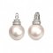 Approx. 16.0 mm, Shangri - La Lot, Edison Pearl, Double Layers Umbrella Cup CZ Paved Pearl Hinge Clasp Pendant