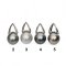 Approx. 12.0 mm, Tahitian Pearl, "Miki" Solitaire Pearl Pendant