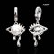 Approx. 6.5 - 7.0 mm, Akoya Pearl, Evil Eye Pearl Pendant