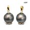 12.1 mm, Tahitian Pearl, Solitaire Pearl Pendant