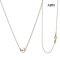 Approx. 8.5 mm, Akoya Pearl, Solitaire Full Drilled Pearl with Hole Lids with Chain Necklace