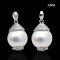 (No Pass QC) Approx. 12.0 mm, Edison Pearl, Karen Cap Pearl Pendant
