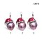 Approx. 13.0 mm, Freshwater Pearl, Christmas Hat Pearl Pendant