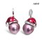 Approx. 13.0 mm, Freshwater Pearl, Christmas Hat Pearl Pendant