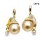 Approx. 4.0 mm and 10.0 mm up, Akoya and South Sea Pearl, "Girl with a Pearl Earring" Hinge Clasp Pendant