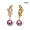 Approx. 11.0 mm, Edison Pearl, Chandelier Lilly Dangle Pearl Pendant