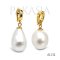 Approx. 10.0 -11.0 mm, Freshwater Pearl, Solitaire Pearl Hinge Clasp Pendant