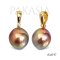 11.2 mm, Edison Pearl, Hinge Clasp Pendant