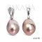 11.0 mm, Edison Pearl, Hinge Clasp Pendant