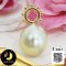 (ไม่รวมสร้อย) จี้ Sunrise ไข่มุกเม็ดเดี่ยว ไข่มุก South Sea น้ำเค็มคัดเกรด สีทอง ทรงบารอก ขนาด 12-13 mm เกรด AA+ ตัวเรือนจี้ Sunrise เงินแท้ 92.5 ชุบทอง / 22.8.64