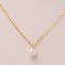 5.0 - 5.5 mm , Akoya Pearl , Pendant with Chain