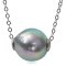 9.00 mm , Akoya Pearl ,Pearl with Cores with Chain Necklace