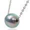 9.00 mm , Akoya Pearl ,Pearl with Cores with Chain Necklace