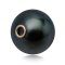 15.02 mm, Tahitian Pearl, Full Drilled Pearl with Cores