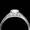 (IGI) Laboratory Grown Diamond (Oval Brilliant, D, VVS 1, 1.25 ct.), Four Prongs Solitaire Diamond Double Stripes Diamond Paved Shoulder Ring