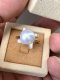 Approx. 10.0 mm, Edison Pearl, Windmill Pearl Ring