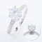 (GRA) 1.0 ct., Moissanite, Round Brilliant, Ring