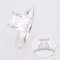 2.0 ct., Cubic Zirconia (CZ), Radiant Cut